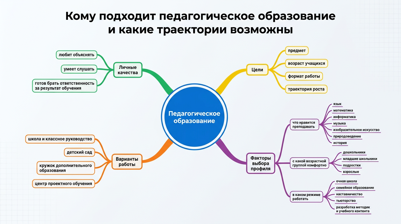Кому подойдет педагогическое образование